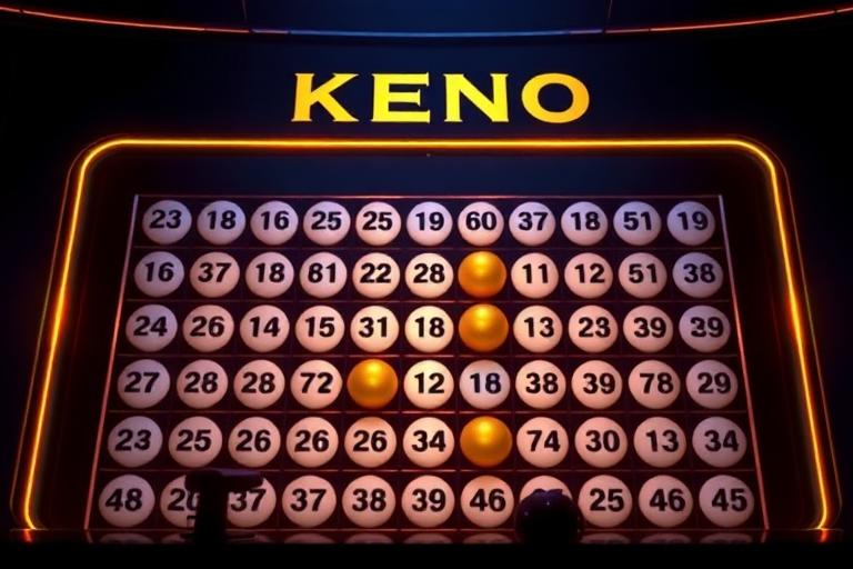 Keno — Pick ten, catch twenty