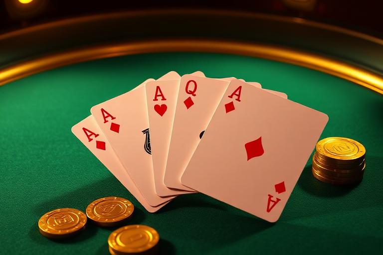 Three Card Poker — Ante, play & pair plus